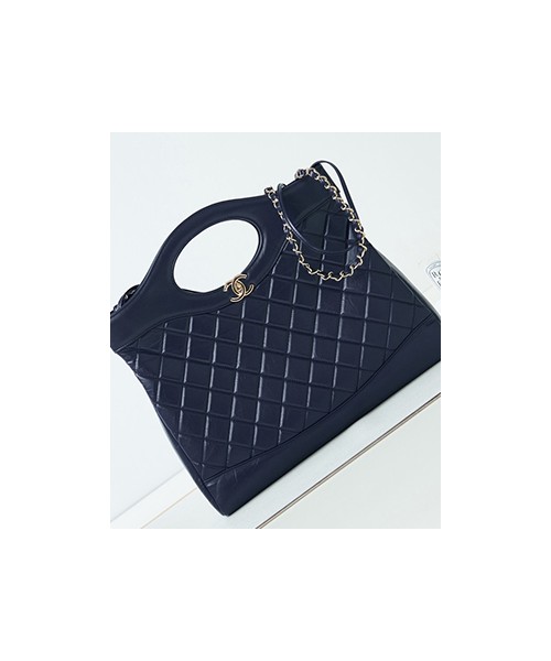 샤넬 31 라지 쇼핑백 토트백 금장