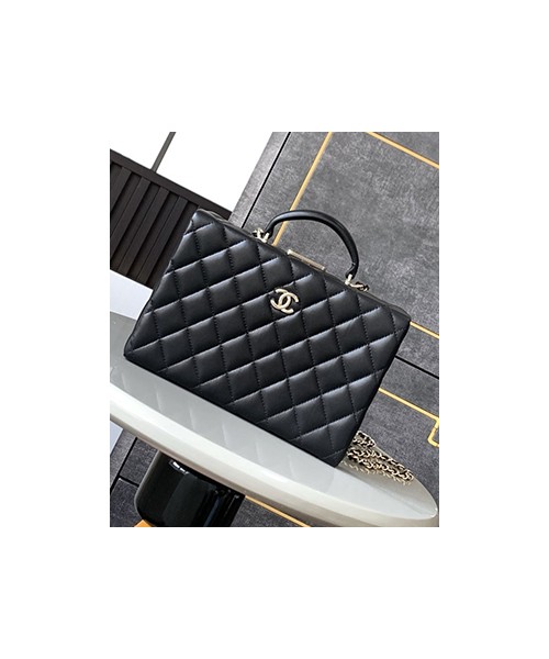 샤넬 램스킨 박스 백