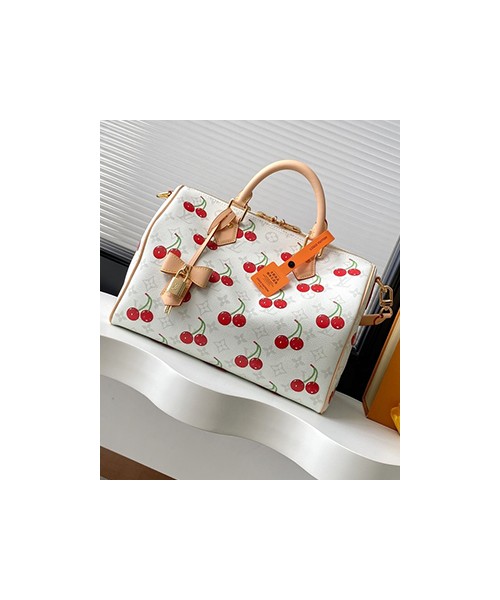 루이비통x무라카미 스피디 소프트 반둘리에 30