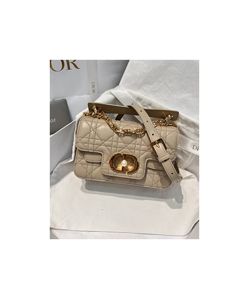 디올 졸리 미니 탑 까나쥬 토트백