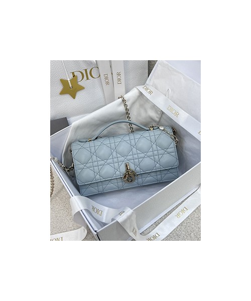 디올 미스 디올 탑 핸들 까나쥬 체인백