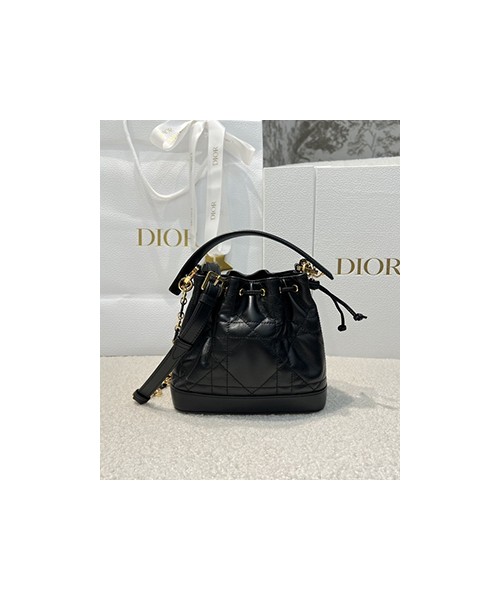 디올 졸리 버킷백 스몰 매크로 까나쥬