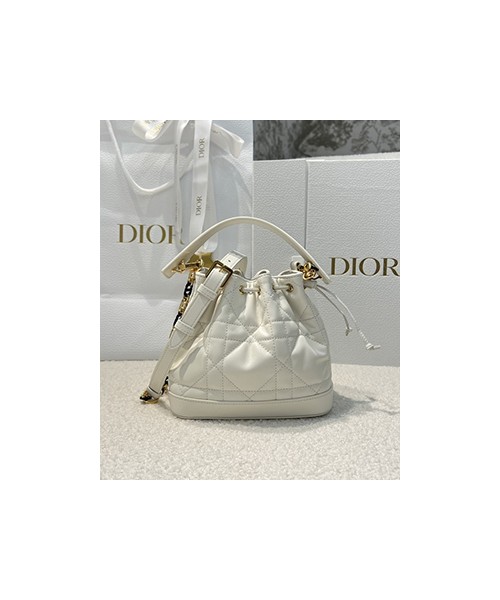 디올 졸리 버킷백 스몰 매크로 까나쥬