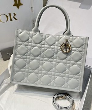 디올 북 토트 레더 스트랩 미디움