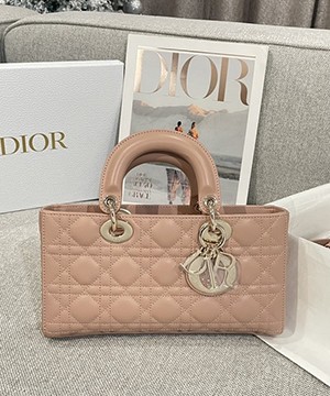 디올 레이디 디조이 미디움 백