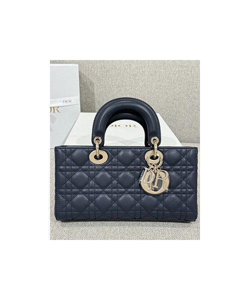 디올 레이디 디조이 미디움 백