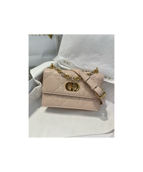 디올 카로 램 마크로캔 미니 레더