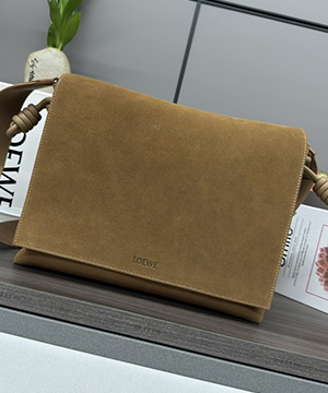 로에베 플라멩코 스웨이드 크로스백