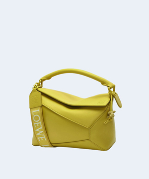 로에베 사틴 스몰 퍼즐 엣지 백 옐로우