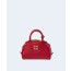 미우미우 가죽 탑 핸들 미니백 레드