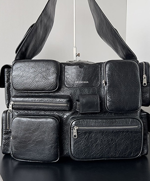 발렌시아가 수퍼비지 라지 슬링백 70216821