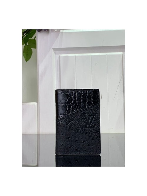 루이비통 오거나이저 크로커다일 오스트리치 매트 카드지갑