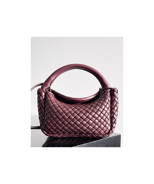 보테가베네타 코블 인트레치아토 레더 토트 백