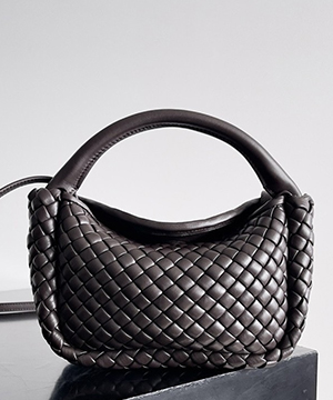 보테가베네타 코블 인트레치아토 레더 토트 백