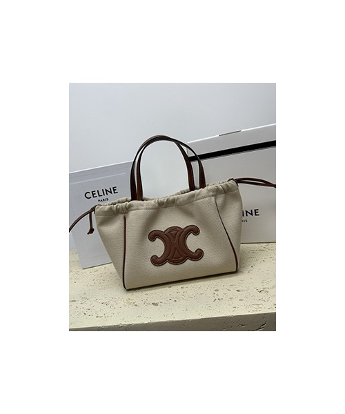 셀린느 퀴르 트리오페 드로우스트링 카바스 스몰 111013