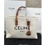 셀린느 로고 호리즌탈 캔버스 토트 190062