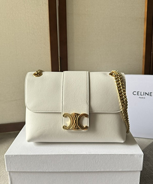 셀린느 틴 빅투아르 소프트 레더 숄더