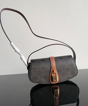 셀린느 타부 스트랩 클러치 백 탠