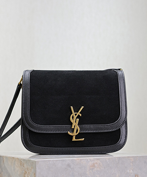 생로랑 솔페리노 미디엄 스웨이드 733704