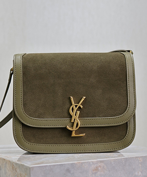 생로랑 솔페리노 미디엄 스웨이드 733704