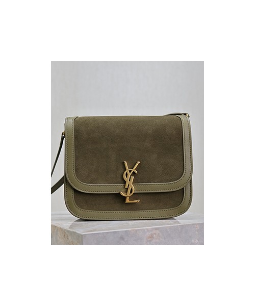 생로랑 솔페리노 미디엄 스웨이드 733704