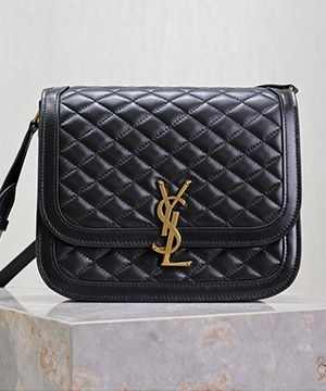 생로랑 솔페리노 미디엄 서플 퀄팅 램스킨 사첼 733704