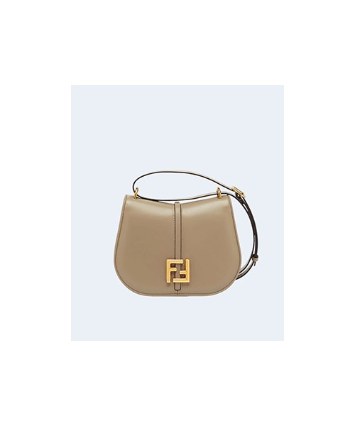 펜디 커몬 미디움 FF 레더백 그레이