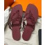 에르메스 샌들 버건디