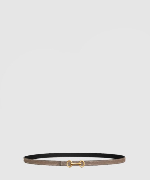 에르메스 헤리티지 버클 양면 가죽 벨트