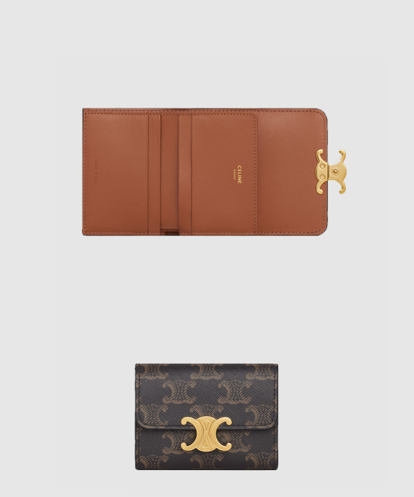 셀린느 컴팩트 반지갑 10I652