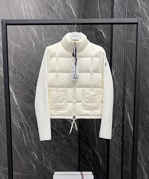 몽클레어 여성 니트 패딩 가디건