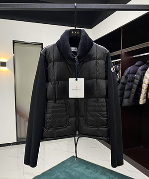 몽클레어 니트 가디건 경량 패딩