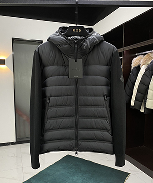 몽클레어 니트 가디건 경량 패딩