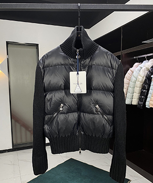 몽클레어 니트 가디건 경량 패딩