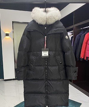 몽클레어 Kellerfur 롱 다운 패딩