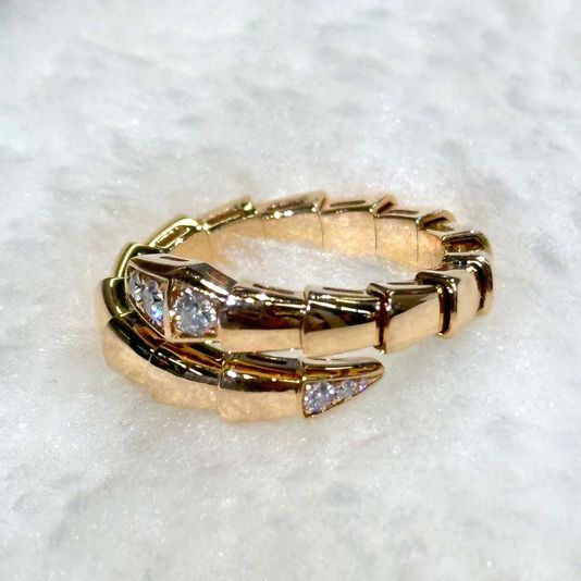 불가리 세르펜티 바이퍼 링