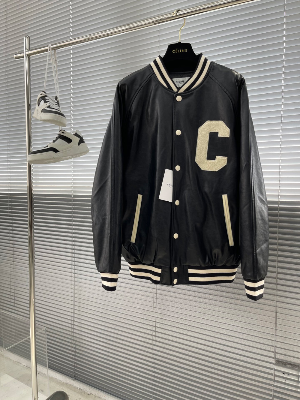 셀린느 램스킨 자켓