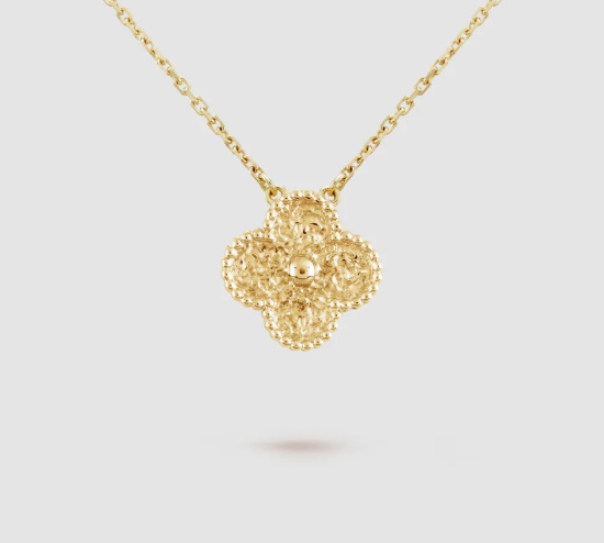 반클리프 앤 아펠 빈티지 알함브라 로즈골드 목걸이