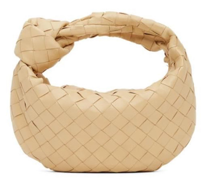 보테가베네타 미니 조디백 베이지