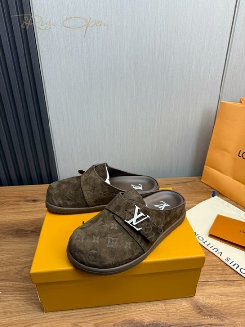 루이비통 슬리퍼 이지 뮬