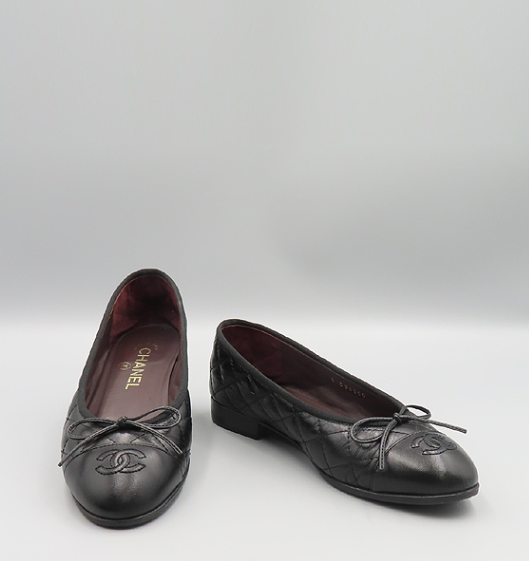 샤넬 발레리나 플랫 슈즈