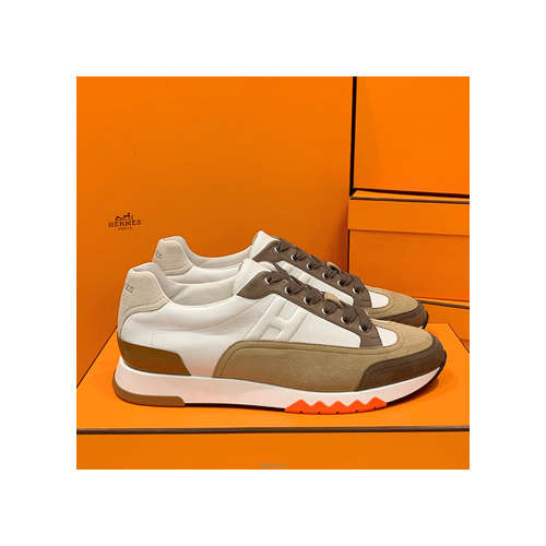 에르메스 Trail 스니커즈 - 베이지
