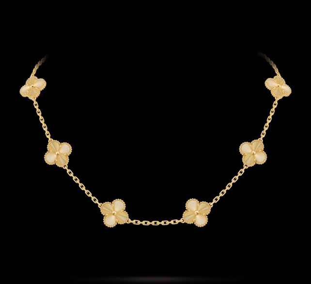 반클리프 빈티지 알함브라 네크리스