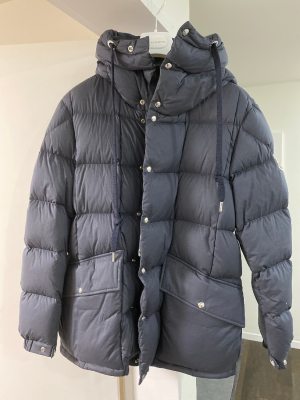 몽클레어 그람블라트 다운 남성 패딩 네이비