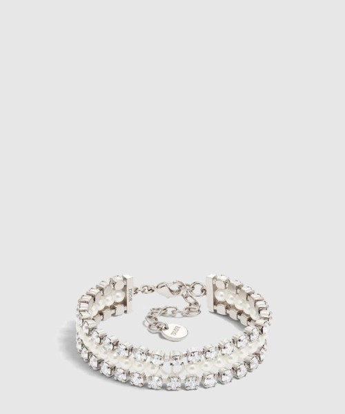 디올 스파클 진주 크리스탈 팔찌 B2459