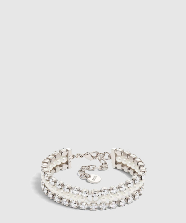 디올 스파클 진주 크리스탈 팔찌 B2459