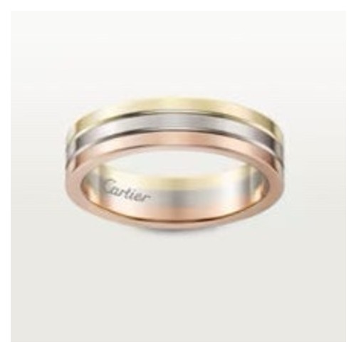 까르띠에 방돔 루이 웨딩 링 폭 4.8MM