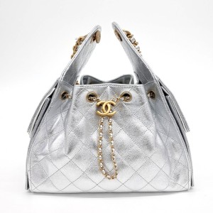 샤넬 25백 스몰 실버 금장