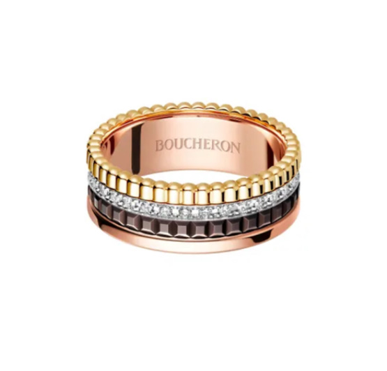 부쉐론 콰트로 클래식 스몰 링