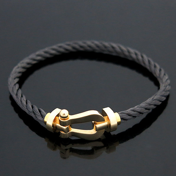 프레드 팔찌 골드 앤 블랙